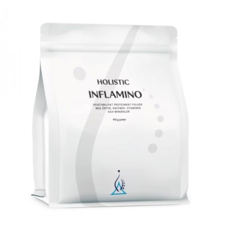 Holistic Inflamino - białko roślinne 910g selen cynk witamina C E D B12 magnez kwas foliowy