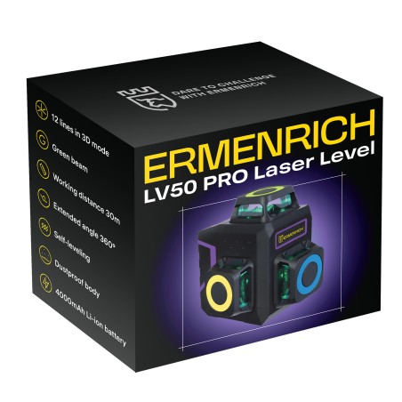 Poziomica laserowa Ermenrich LV50 PRO