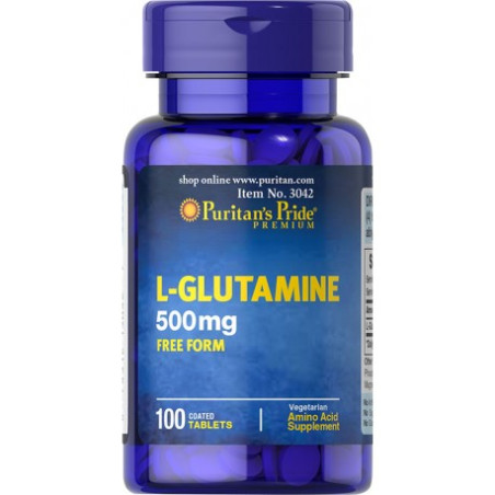 L-Glutamina 500 mg / 100 tab Puritans Pride