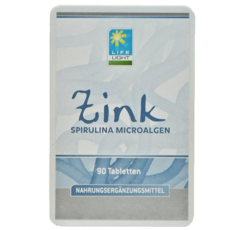 Spirulina Cynk 90 tabl Long Life