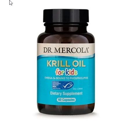 Olej z kryla dla dzieci (dr Mercola) (60 kapsułek)