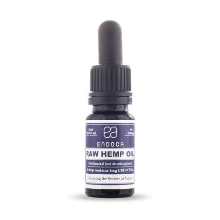 OLEJEK KONOPNY RAW 3% CBD+CBDA 10ML ENDOCA