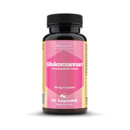 Glukomannan 450 mg 90 kaps